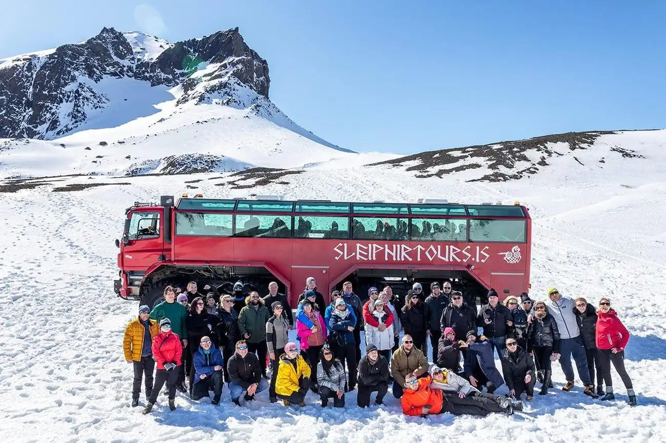 Langjökull Glacier: Guided Monster Truck Tour, Gullfoss, Iceland, Reykjavik Tickets.