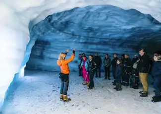 Langjökull Glacier: Guided Tour with Transport from Húsafell, Reykjavík, Iceland, Reykjavik Tickets.