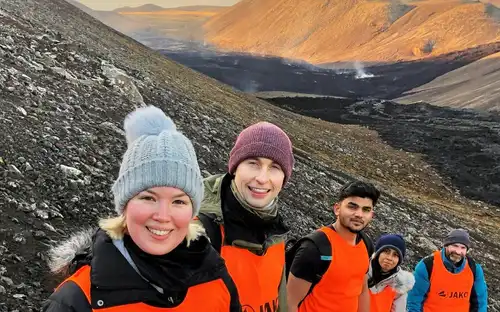 Fagradalsfjall Volcano Hike & Blue Lagoon Admission, Grindavík, Iceland, Reykjavik Tickets.