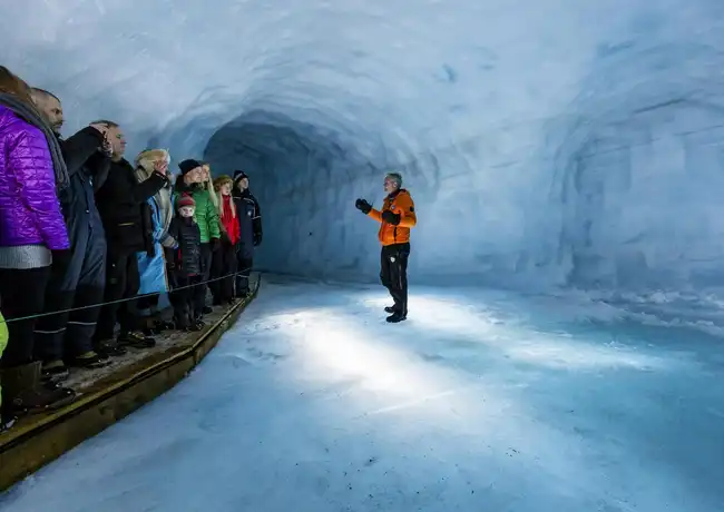 Langjökull Glacier: Guided Tour with Transport from Húsafell, Reykjavík, Iceland, Reykjavik Tickets.