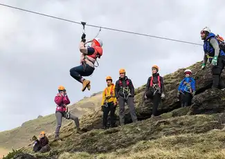 Iceland: 2-Hr Zipline Adventure, Reykjavík, Iceland, Reykjavik Tickets.
