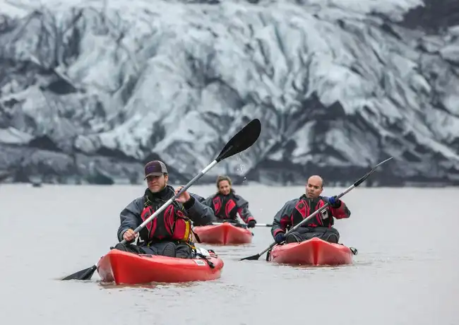 Sólheimajökull Glacier Kayak Tour, Reykjavík, Iceland, Reykjavik Tickets.