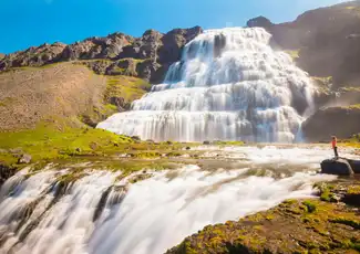 Dynjandi waterval en boerderij: Tour vanuit de haven van Ísafjörður, Reykjavik, IJsland, Reykjavik Tickets.
