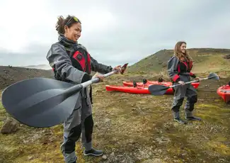Sólheimajökull Glacier Kayak Tour, Reykjavík, Iceland, Reykjavik Tickets.