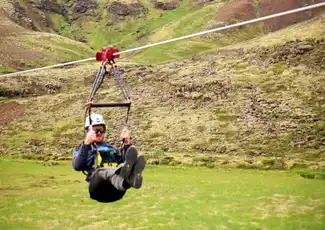 Iceland: The Bird Mega Zipline, Reykjavík, Iceland, Reykjavik Tickets.