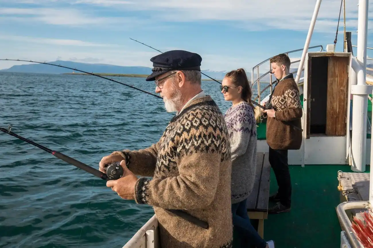Mar de Reikiavik: Pesca con caña + Barbacoa, Reikiavik, Islandia, Reykjavik Tickets.