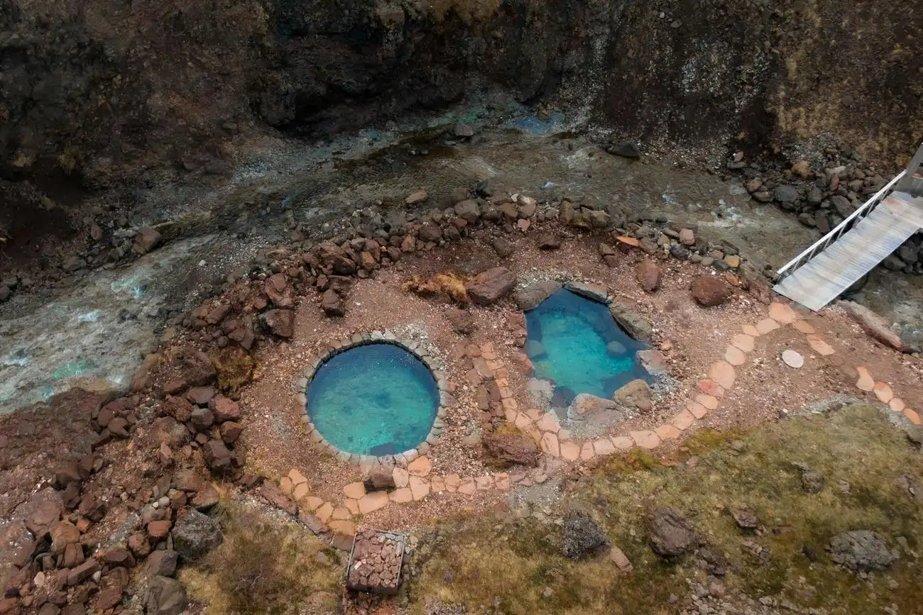 Húsafell Canyon Baths: Guided Hike + Entry Ticket, Húsafell, Iceland, Reykjavik Tickets.
