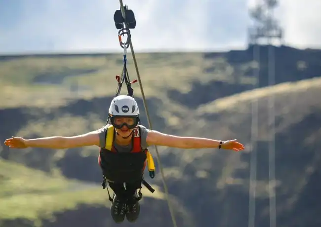 Iceland: The Falcon Mega Zipline, Reykjavík, Iceland, Reykjavik Tickets.
