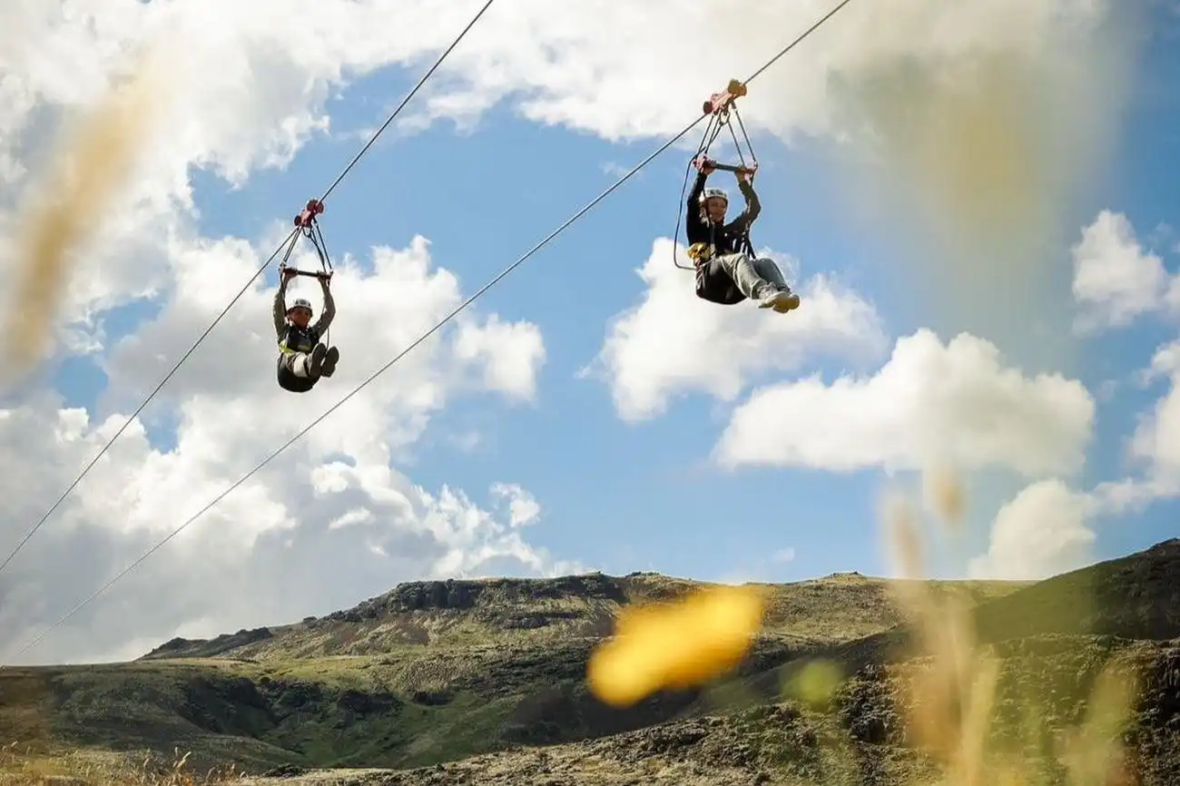 Iceland: The Falcon Mega Zipline, Reykjavík, Iceland, Reykjavik Tickets.