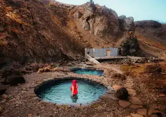 Húsafell Canyon Baths: Guided Hike + Entry Ticket, Húsafell, Iceland, Reykjavik Tickets.