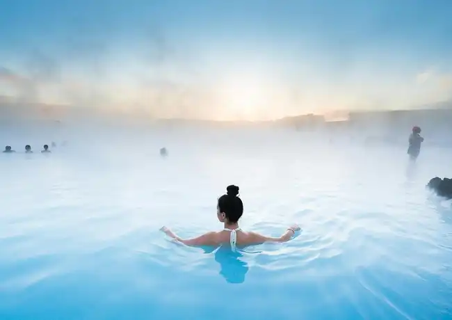 Blue Lagoon: Comfort Admission + Drink, Towel and Mud Mask, Grindavík, Iceland, Reykjavik Tickets.