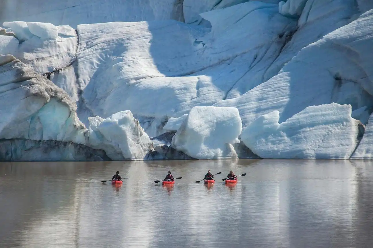 Sólheimajökull Glacier Kayak Tour, Reykjavík, Iceland, Reykjavik Tickets.